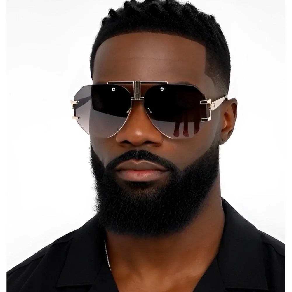 SUNGLASSES WOMEN CELEBRITY STYLE SHIELD FANCY FLAT TOP RETRO MODERN LENTES GAFAS
